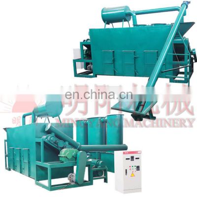 Rice Husk Biochar Kiln Continuous Charcoal Making Machine Small Carbonization Sawdust Furnace