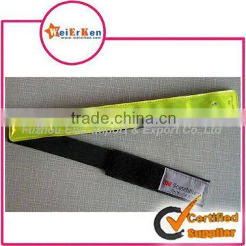 Promotional reflective slap bracelet/metal slap bracelets