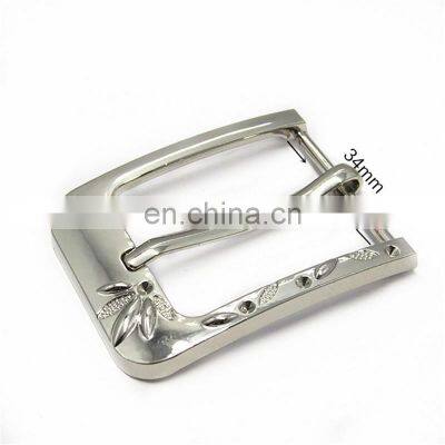 Manufacturers Wholesale Pin Belt Buckles Metal Custom Logo Belt Buckles