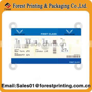 Thermal event tickets printing