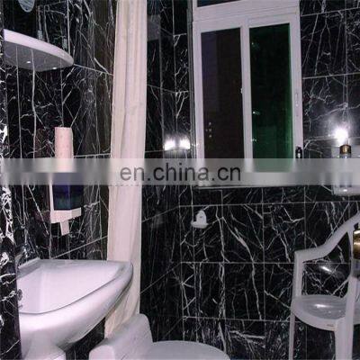 China Nero Marquina Black Marble Floor Tile Patterns u007F photo-5