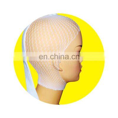 High quality medical disposable head elastic tubular net bandage for head