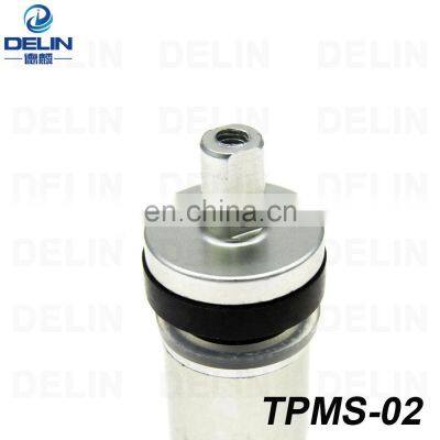 Automobile Tire Valves Replacement Kit for Tire Pressure Sensor Tpms Tubeless Valve Stems Aluminum Alloy