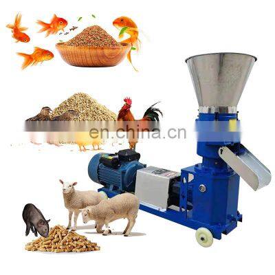 Animal Goat Cow Processing Extruder Press Mill Granulator Rabbit Food Pellet Making Machine For Livestock Feed photo-5