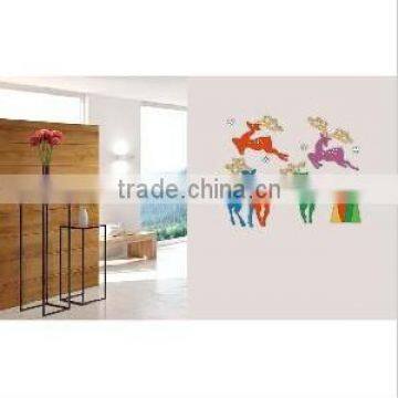 Fashionable hot saled 2014 christmas wall sticker,