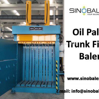 Oil Palm Trunk Fiber Baler, Oil Palm Trunk Fiber Baling Press Machine