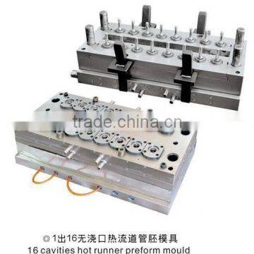 Manufacturer plastic injection preform pet bottle mould