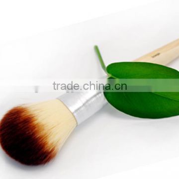 face use Bamboo handle synthetic hair powder power brush