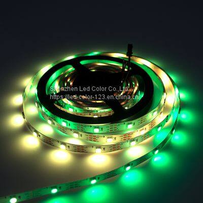DC5V 9W/M PCB8MM SMD5050 RGB Flexible LED Light Strip Decor Ambient Lighting SK6812 LED Strip photo-3