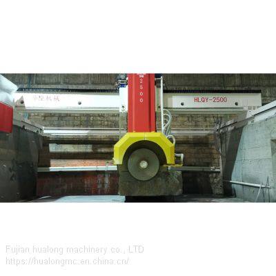 Hualong Machinery CE Automatic High Speed Multi Blade for Quarry Stone Block Cutting Machine for Granite, Marble, Quartz, Porcelain in South Africa/Algeria photo-3