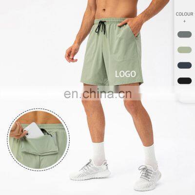 Custom Logo Hot Sale Men's Cargo Sports Shorts Quick Dry Loose Casual Fitness Gym Wear Shorts Man Pockets Short Pants