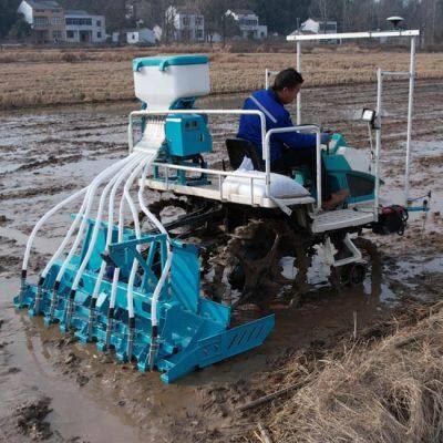 YXS-07 8/12 Rows Rice Direct Seeding Machine for Paddy Land Planting photo-2