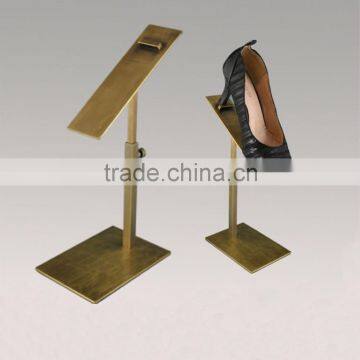 Metal Standing Metal Adjustable Retail Shoe Display