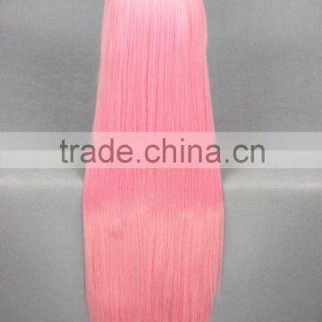 High Quality 100cm Long Straight Kuroko No Basketball Cosplay Hair Wigs Momoi Satsuki Pink Synthetic Anime Wig Party Wig photo-4