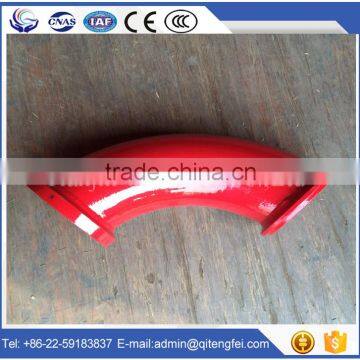 Casting Concrete pump parts, DN125 Seamless steel Pipe Elbow