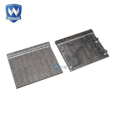 Wodon super wear resistant steel plate high chromium carbide hardface wear plate