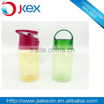 12oz Tritan sports drinking bottle with handle for kids