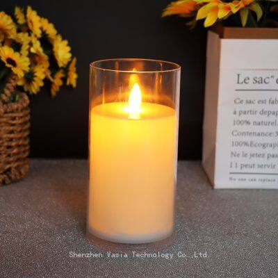 Custom Logo Available: Multi-Size 7.5cm Dia LED Flameless Electric Tealight Candle (10-20cm Ht). Factory Price, Bulk for Event/Hotel/Christmas Decor photo-2