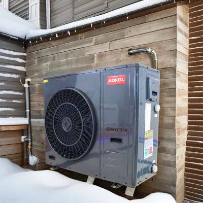 Monobloc A+++ EU High COP air to water heat pump EVI Full DC Inverter cooling heating DHW heat pump