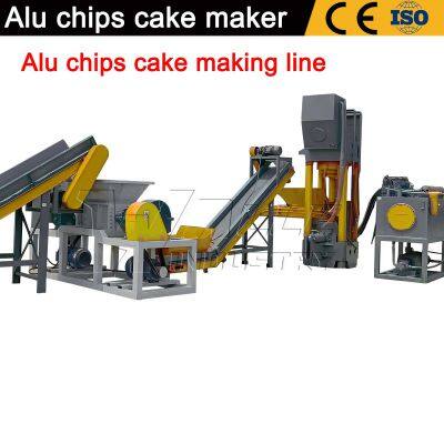 Aluminum Briquette Machine Aluminum Filings Compressing Briquette Maker