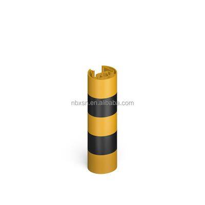 Warehouse Rack Protection Advanced Polymer Rack Leg Protectors Protect Warehouse Racking Legs From Impact and Scrape Damage