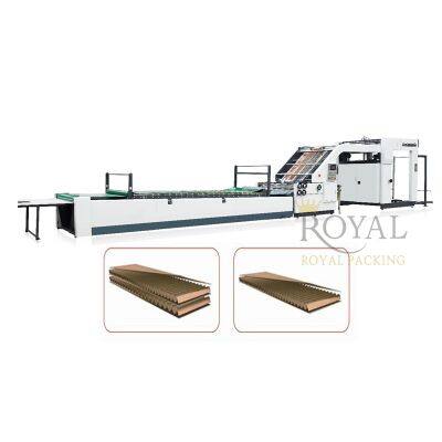 MJBZJ-4 High Speed Automatic Flute Laminator for corrugated paperboard flute laminating machine