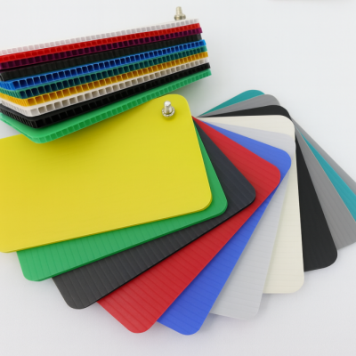 4mm 800GSM 2000 X 1000mm Corrugated Plastic Sheet for Packing