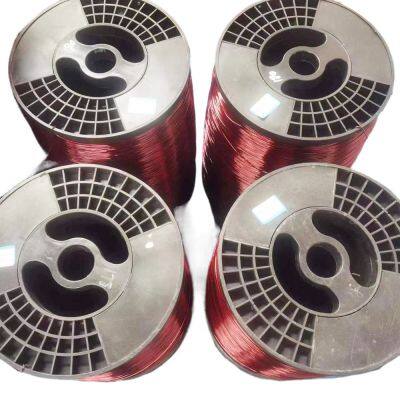 Microwave Transformers Enameled Wire EIW / AIW Coating Winding Coil Brown Enamel Wire Flat Wire photo-1