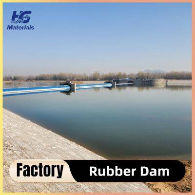 Rubber Weir Replacement System, Inflatable Dam for River Flow Regulation and Water Conservation photo-3