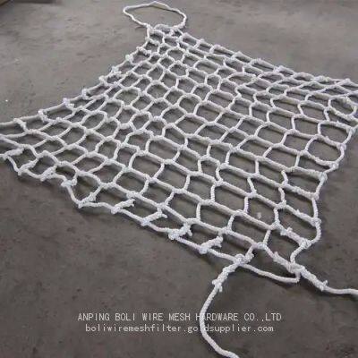 Red de seguridad de poliámida de nailon de alta resistencia, enmalle para estanterías de pallets personalizada BOLI