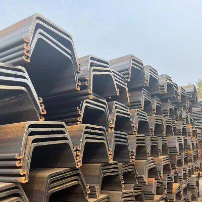 SY390 S355GP600*180mm 600*210mm Hot Rolled U Type Steel Sheet Pile