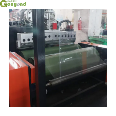 Fully Automatic Twin Screw Co-Extrusion LLDPE Plastic Stretch Film Making Machine