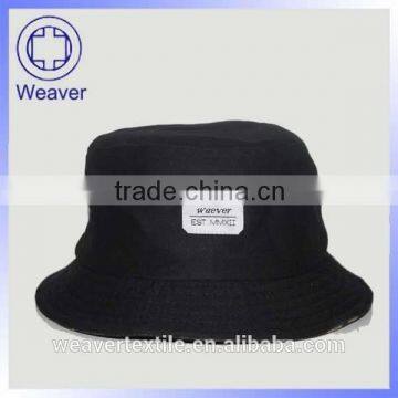 wholesale design your own black bucket hats