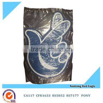 OEM sports cheering foam hand/ foam finger with logo printing