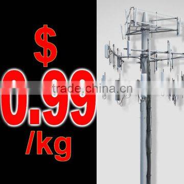 mobile galvanized telecom tower professional producer