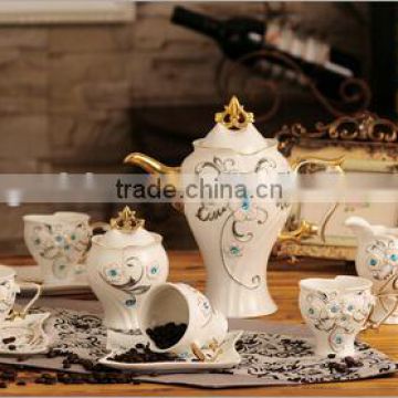 Custom Printed Antique Arabic Coffee and Tea Set