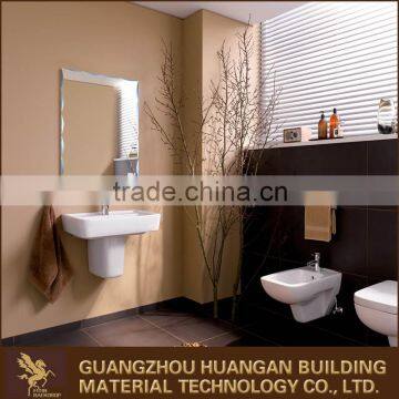 Popular frameless mirror modern bathroom safety mirror