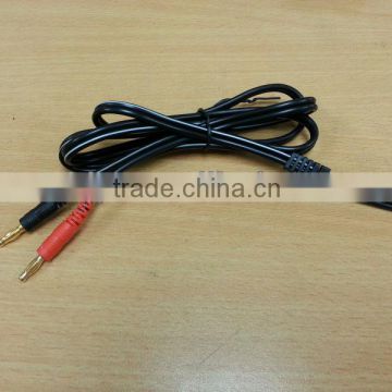 26/0.16 BC conductor copper 2C cable with Banana plug & SR cable