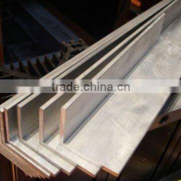 Factory supply competitive price 6000 series aluminium angle bar and aluminium angle profile