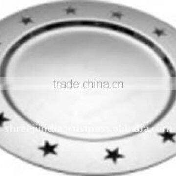 Stainless steel Charger Plate