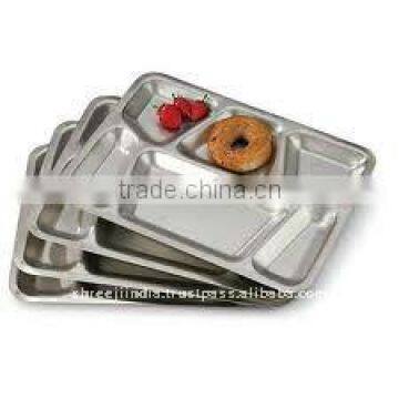 Stainless Steel Mess Tray / Compartment tray