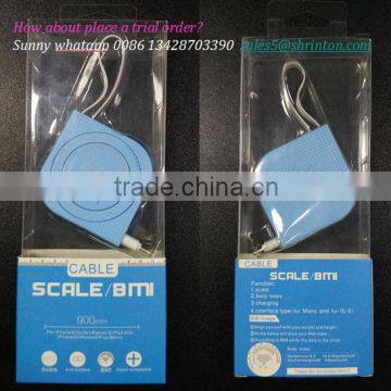 The Hottest Product Scale BMI Multi-function 2 in 1 Usb Cable for Iphone and Android Phone photo-3
