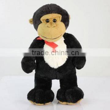 plush black monkey toy/stuffed monkey toys/wholesale monkey toys