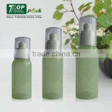 80ml 100ml 120ml Clear Plastic PET Bottle with Pump Spray for Skin Care