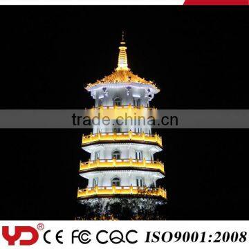 high power illumination tower outdoor led wall