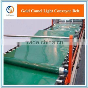 Light duty PVC and PU conveyor belt