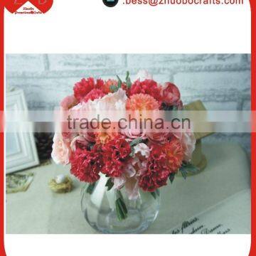 2015 new product rose and lotus bouquet artificial flower