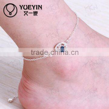 Adjustable simple foot chain ankle bracelet charm belly dancing anklets