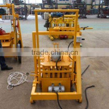 Semi Moving Cement Brick Machine / Fly Ash Concrete 40-3C photo-3