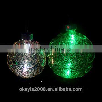 fashionable decorative LED Sphere ,crushed glass for crafts